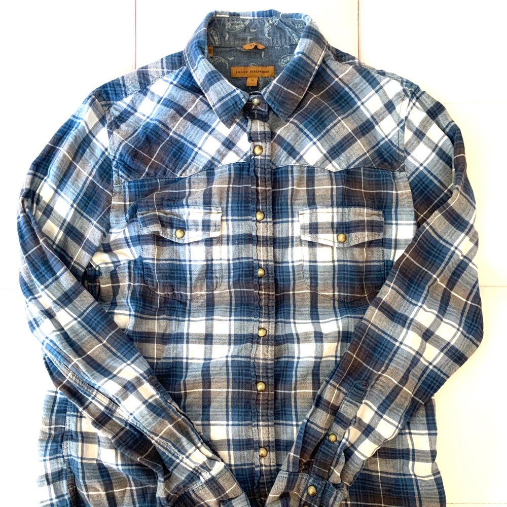 blue flannel